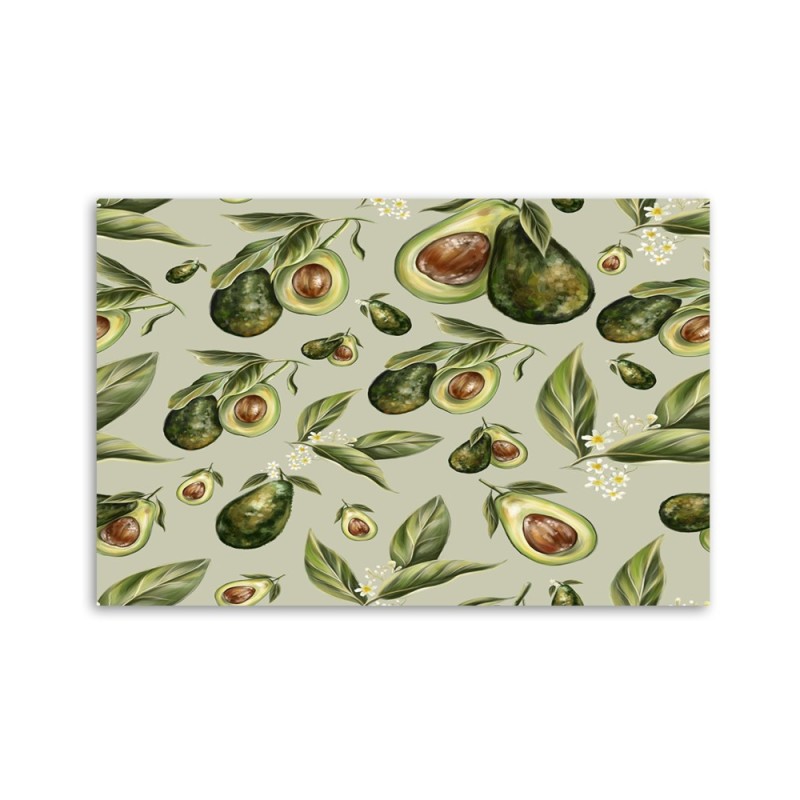 Bild auf Leinwand - Avocado -Hälften | Feeby