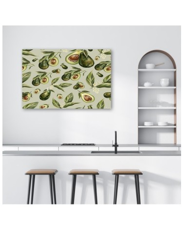 Bild auf Leinwand - Avocado -Hälften | Feeby
