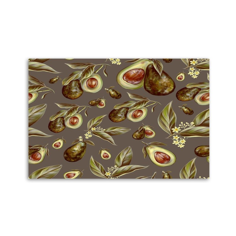 Leinwandbild - Avocado -Hälften | Feeby