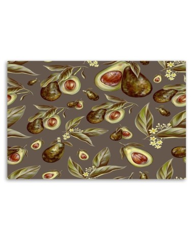 Leinwandbild - Avocado -Hälften | Feeby