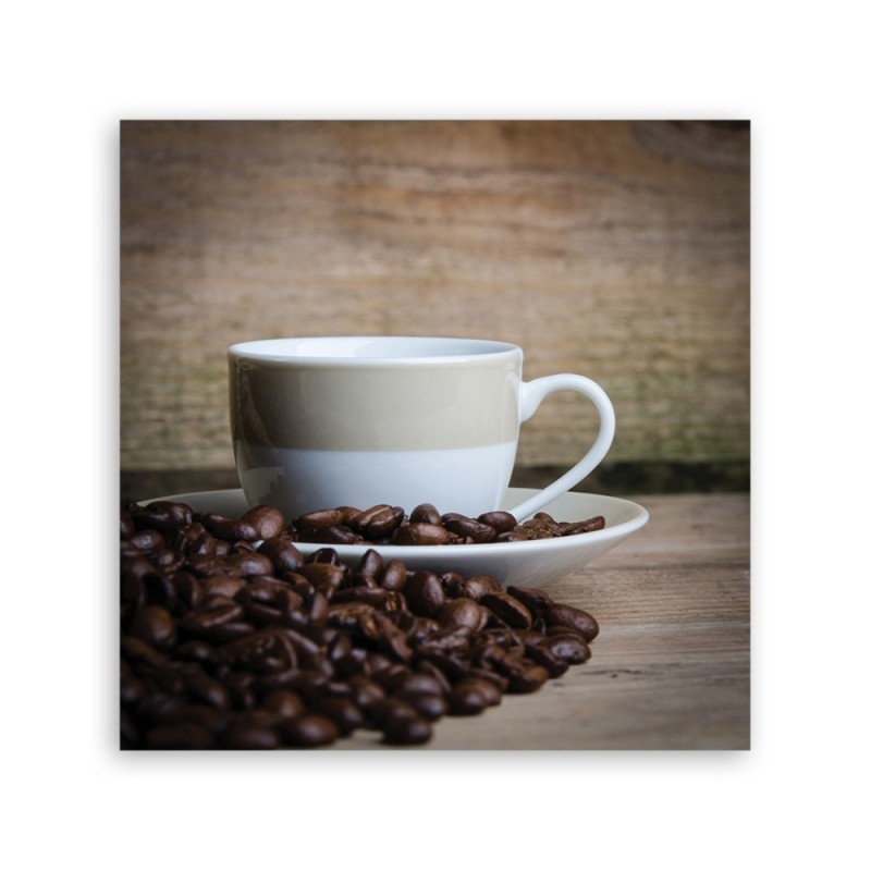 Leinwandbild - Tasse Kaffee | Feeby
