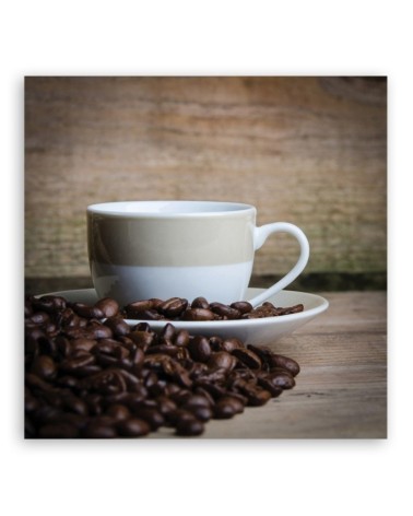 Leinwandbild - Tasse Kaffee | Feeby