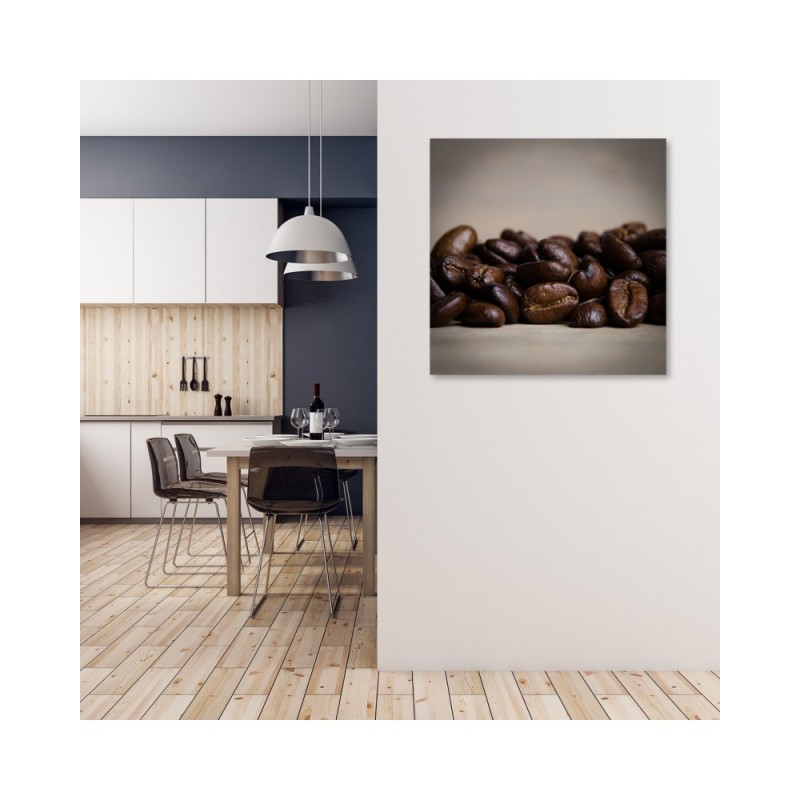 Modernes Wandbild - Kaffeebohnen | Feeby