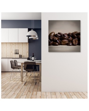 Modernes Wandbild - Kaffeebohnen | Feeby
