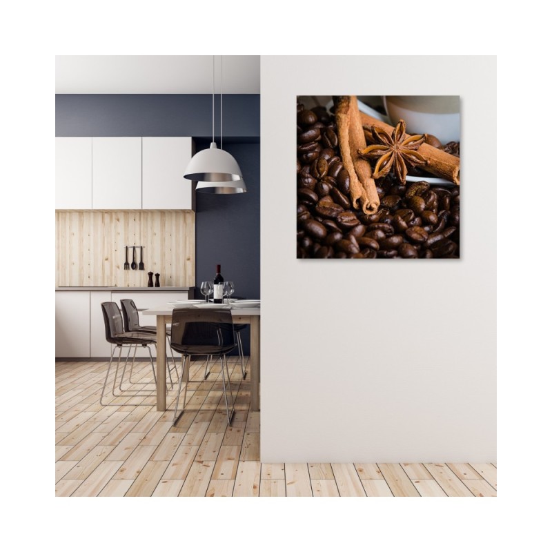 Bild auf Leinwand - Anya Star und Kaffee | Feeby