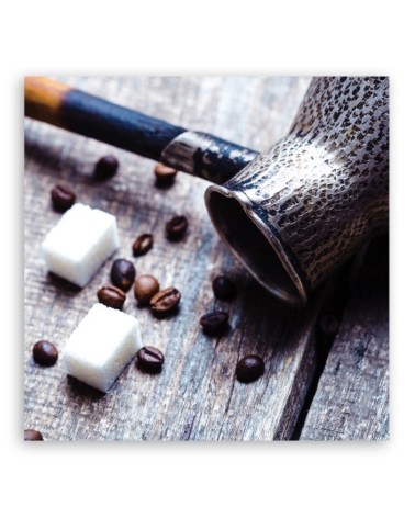 Wandbild für Wohnzimmer - Kaffeekrug und Zucker | Feeby