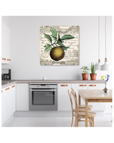 Leinwandbild - Vintage Orange | Feeby