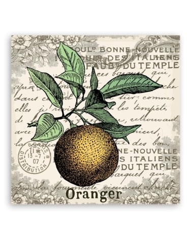 Leinwandbild - Vintage Orange | Feeby