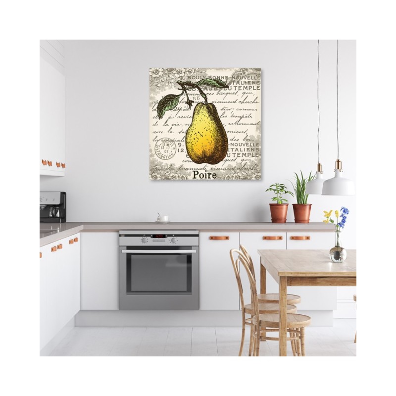 Modernes Wandbild - Vintage Birne | Feeby