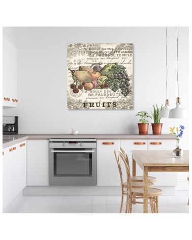 Bild auf Leinwand - Vintage -Früchte | Feeby