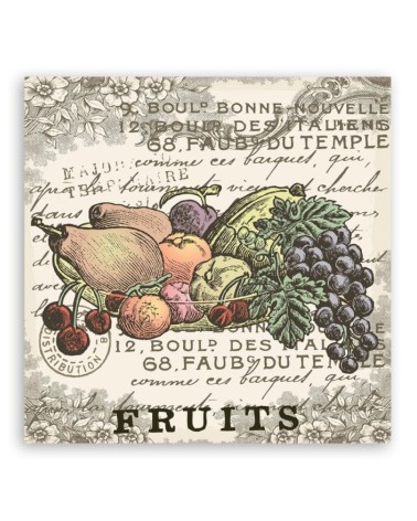 Bild auf Leinwand - Vintage -Früchte | Feeby