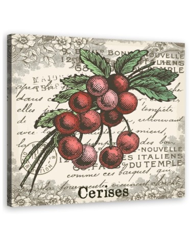 Canvas prints for the kitchen - Vintage cherry | FEEBY