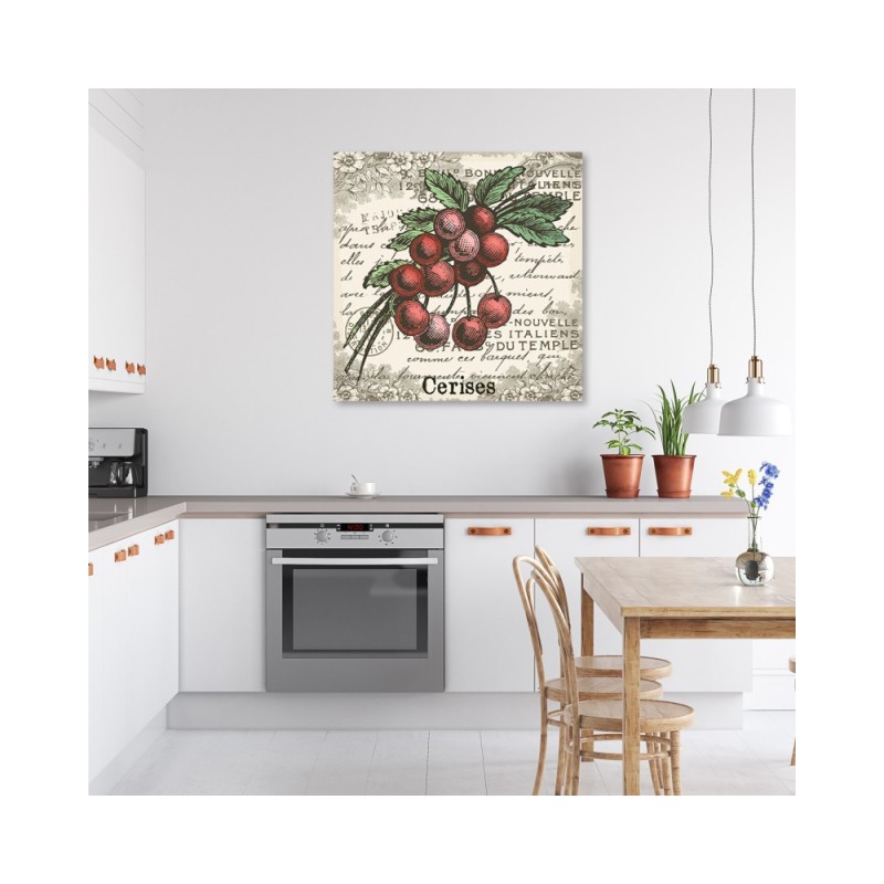 Leinwanddruck - Vintage Cherry | Feeby