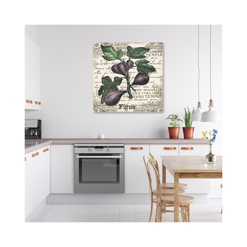 Bild auf Leinwand - Vintage Feigen | Feeby