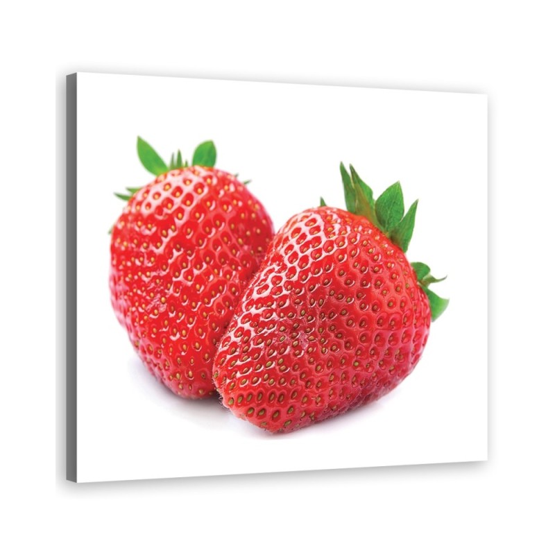 Modern Canvas painting for the kitchen - Strawberry fruit | FEEBY