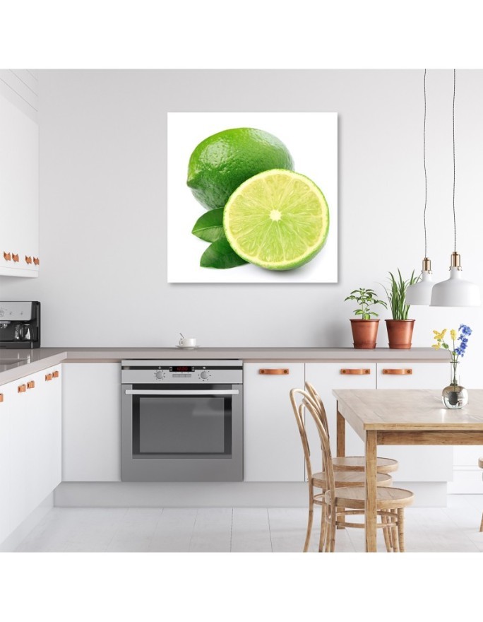 Obraz na płótnie do kuchni - Owoce limonka | FEEBY