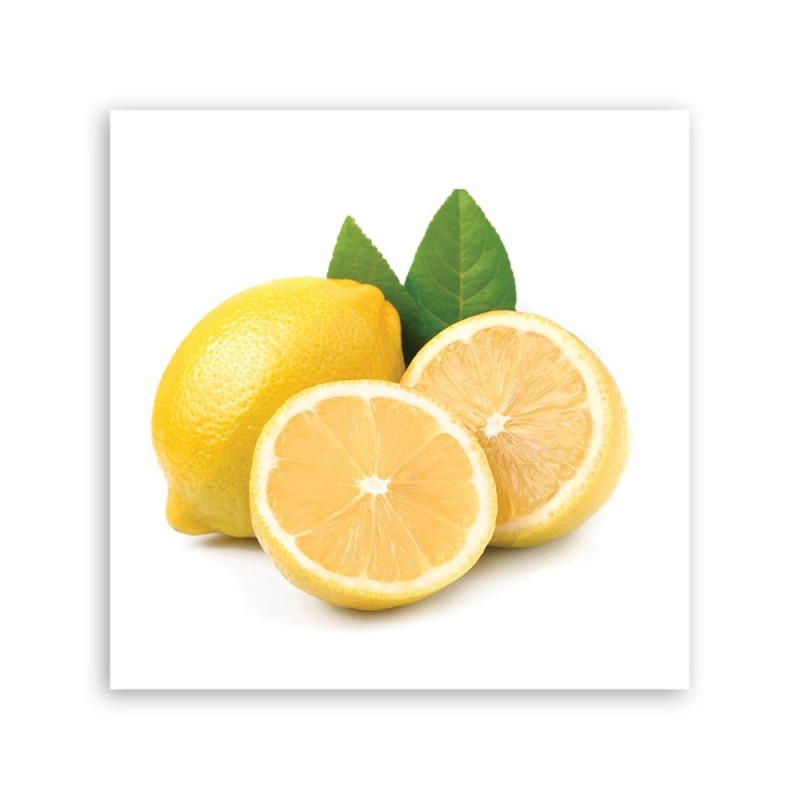 Wandbild für Wohnzimmer - Zitronenfrucht | Feeby