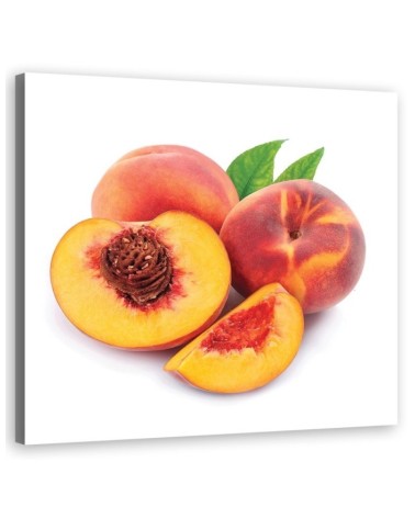 Canvas print - Peach fruit | FEEBY