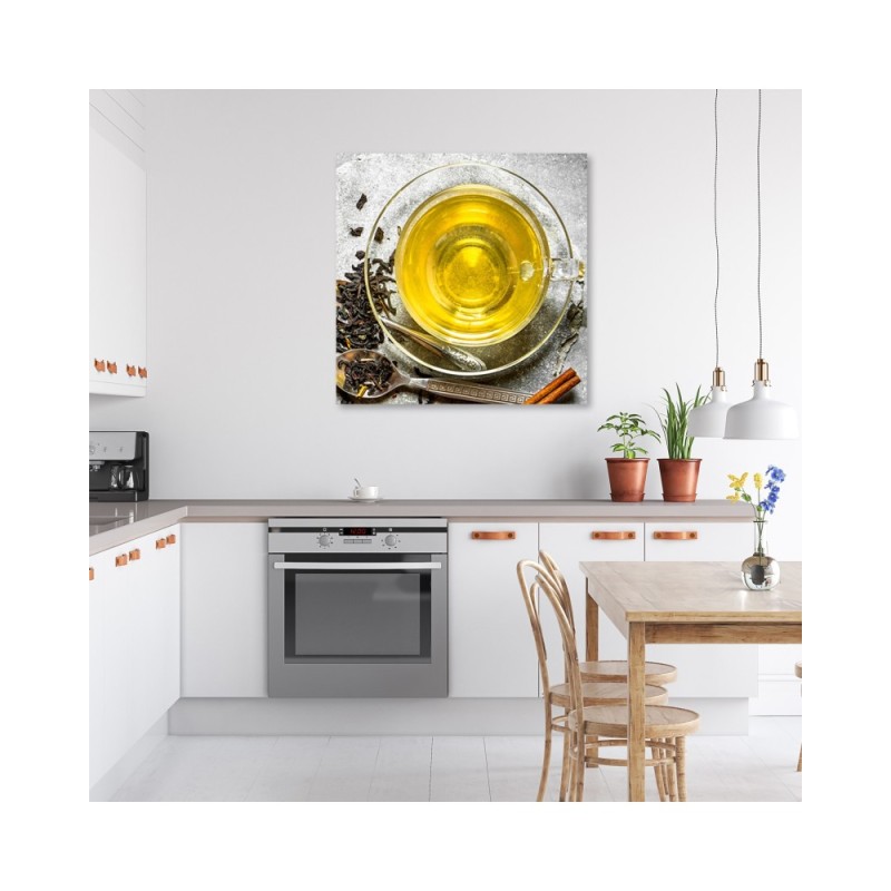 Modernes Wandbild - Aromatischer Tee | Feeby