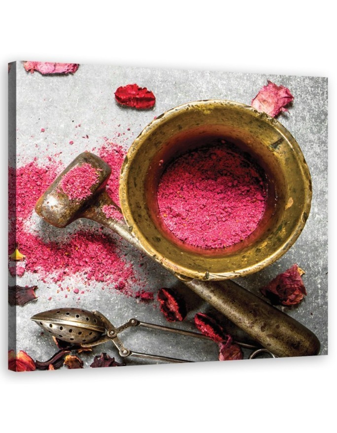 Bild auf Leinwand - Rosa Staub | Feeby