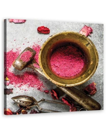 Pink dust - Canvas painting. High quality  | FEEBY