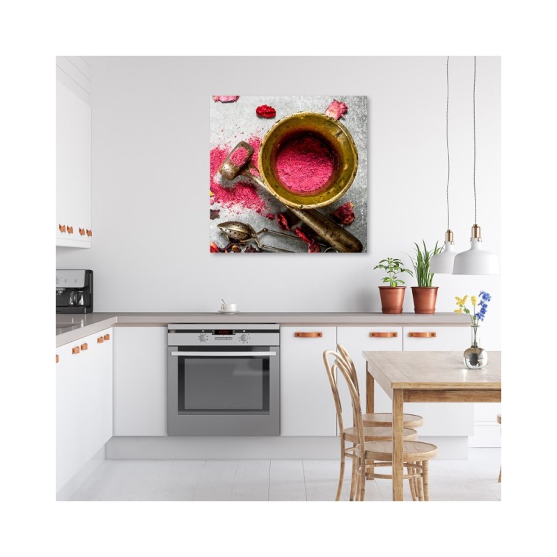 Bild auf Leinwand - Rosa Staub | Feeby