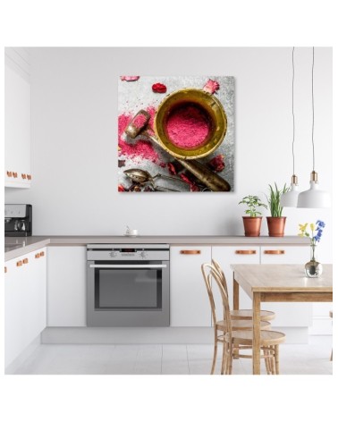 Bild auf Leinwand - Rosa Staub | Feeby