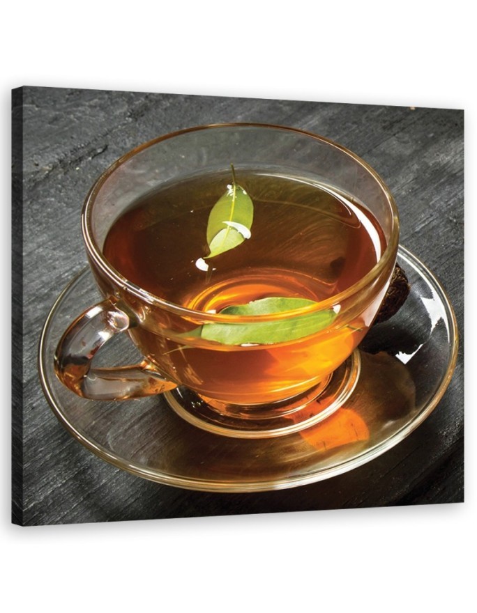 Leinwandbild - Eine Tasse Tee | Feeby