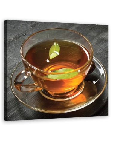 Tea cup - Modern painting for the kitchen | FEEBY