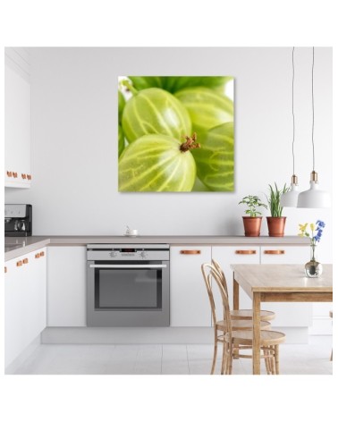 Bild auf Leinwand - Stachelbeeren Obst | Feeby