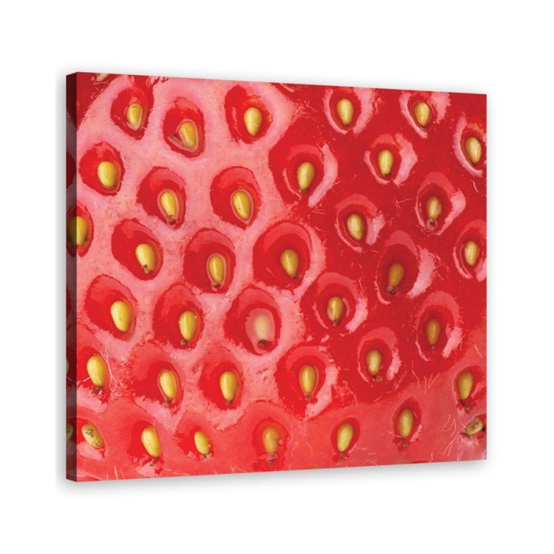 Leinwandbild - Erdbeere Obst | Feeby