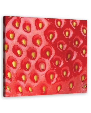 Leinwandbild - Erdbeere Obst | Feeby