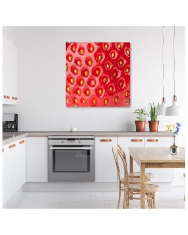 Leinwandbild - Erdbeere Obst | Feeby