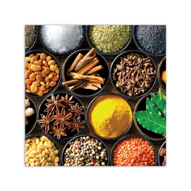 Modernes Wandbild - Küchen Gewürze | Feeby