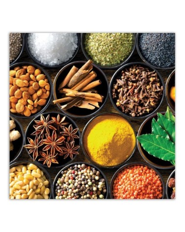 Modernes Wandbild - Küchen Gewürze | Feeby