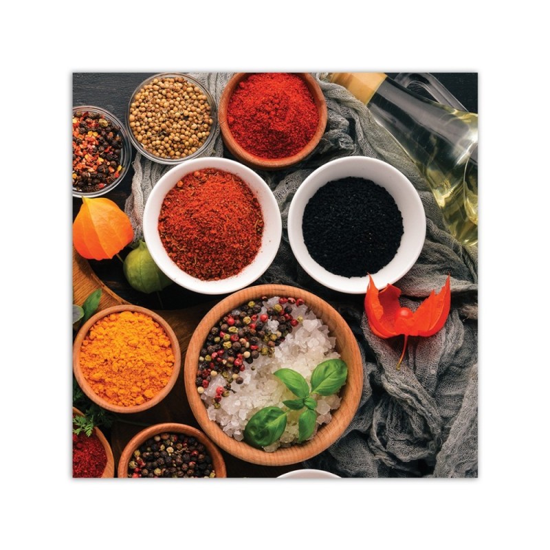 Bild auf Leinwand - Aromatische Gewürze für die Küche | Feeby