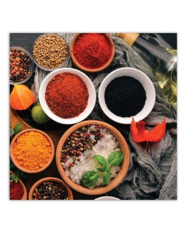 Bild auf Leinwand - Aromatische Gewürze für die Küche | Feeby