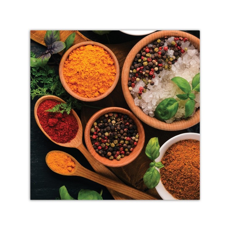 Leinwandbild - Küchen Gewürze | Feeby