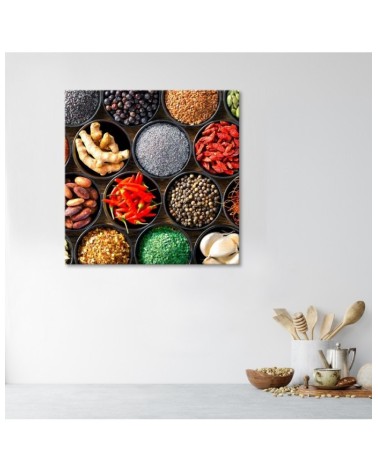 Bild auf Leinwand - Lebensmittel und Küchengewürze | Feeby