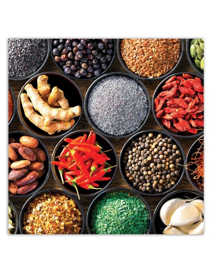 Canvas painting for kitchen - Kitchen food and spices | FEEBY