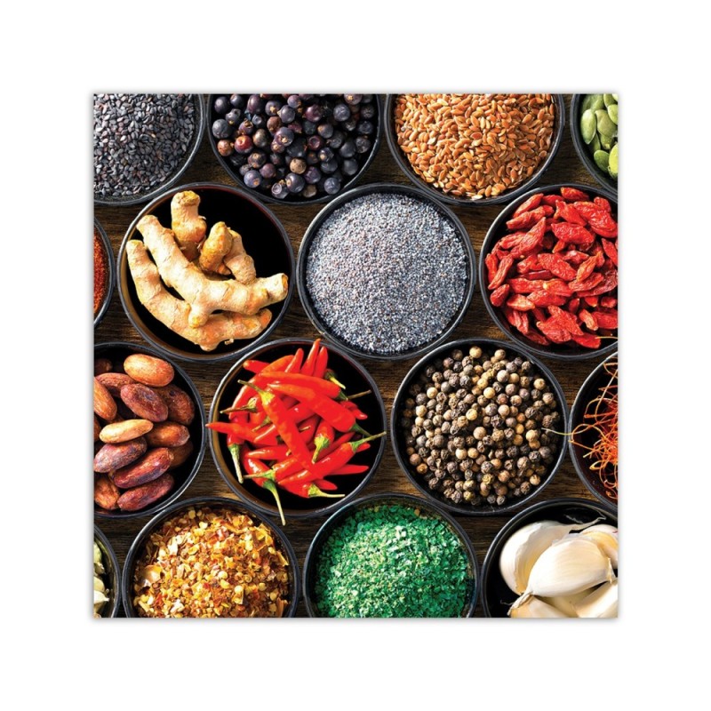 Bild auf Leinwand - Lebensmittel und Küchengewürze | Feeby