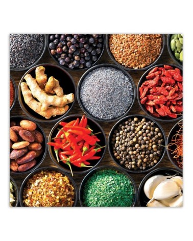 Bild auf Leinwand - Lebensmittel und Küchengewürze | Feeby