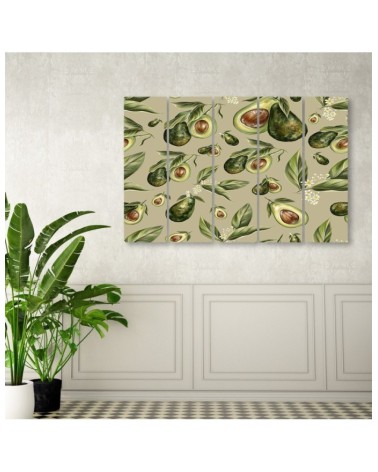 Bild auf Leinwand - Avocado -Hälften | Feeby