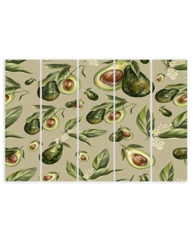 Bild auf Leinwand - Avocado -Hälften | Feeby