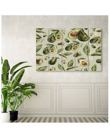 Leinwanddruck - Avocado -Hälften | Feeby