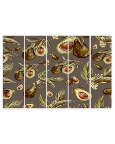 Leinwandbild - Avocado -Hälften | Feeby