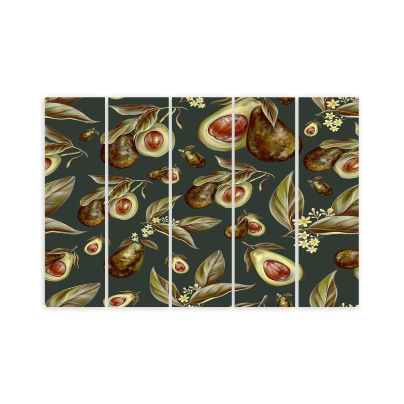 Bild auf Leinwand - Avocado -Hälften | Feeby