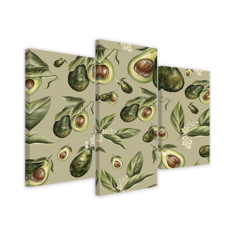Avocado fruit - Painting for the kitchen | FEEBY