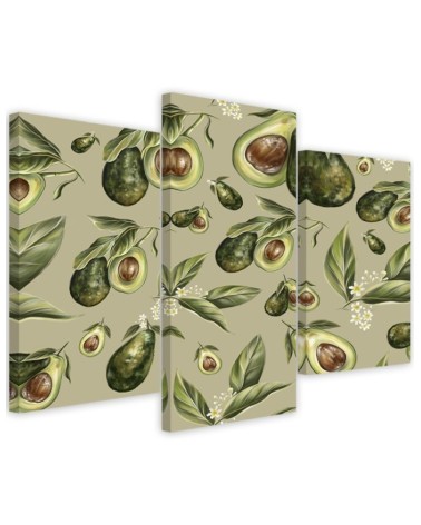 Avocado fruit - Painting for the kitchen | FEEBY