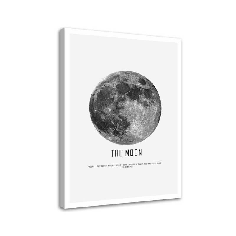 Bild auf Leinwand - Mond | Feeby